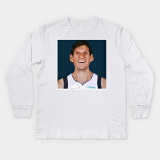 Boban Marjanovic Kids Long Sleeve T-Shirt